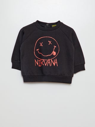 Sweater van joggingstof 'Nirvana'