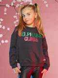 Sweater van joggingstof 'Wicked' ZWART - Kiabi