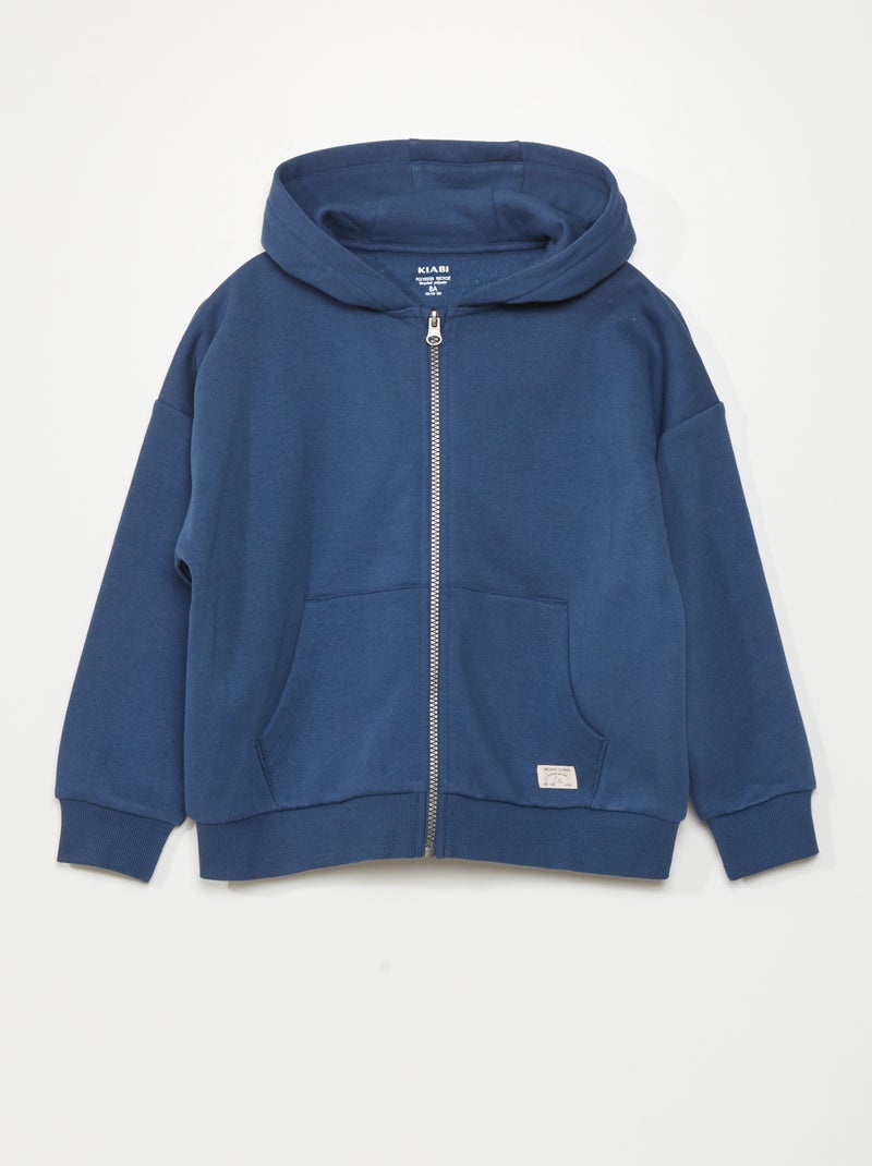 Sweater van joggingstof WIT - Kiabi