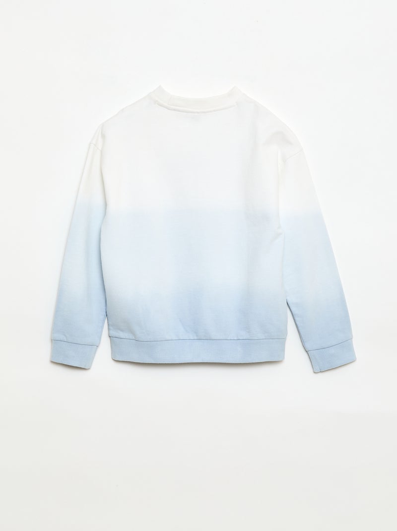 Sweater van lichte fleece 'Mario Kart' Blauw - Kiabi