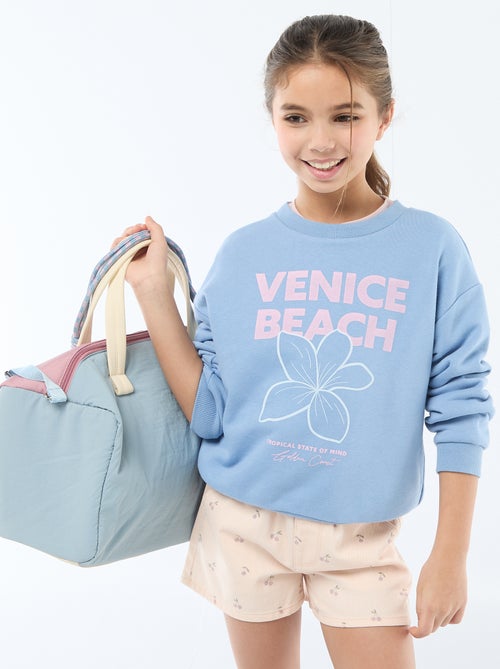 Sweater van lichte joggingstof - Kiabi