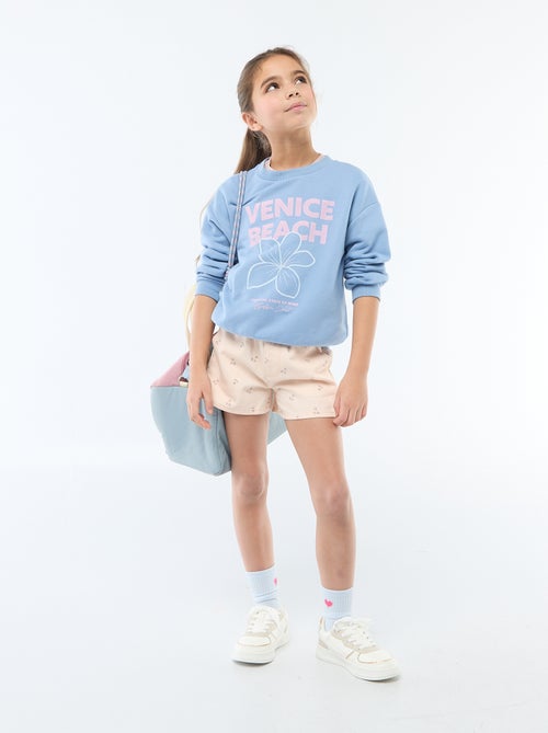 Sweater van lichte joggingstof - Kiabi