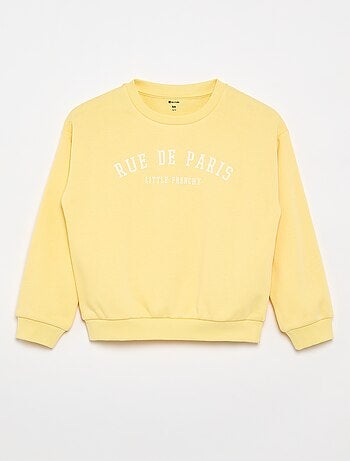 Sweater van lichte joggingstof