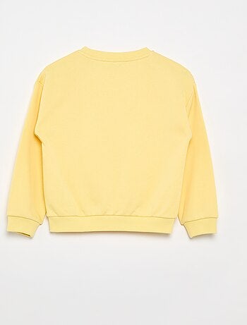 Sweater van lichte joggingstof