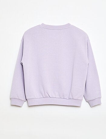 Sweater van lichte joggingstof