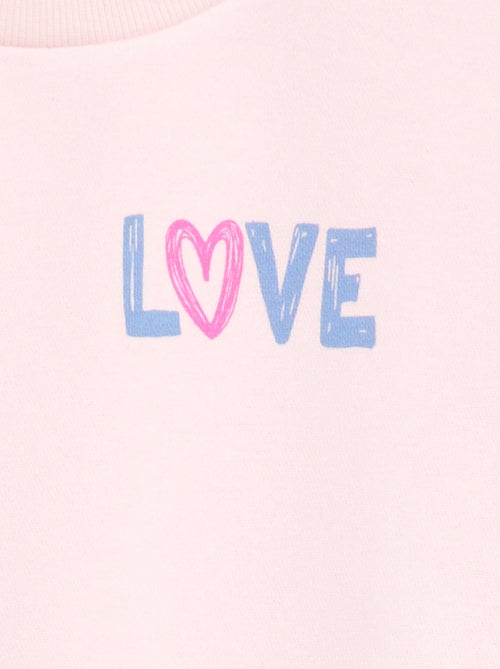 Sweater van lichte joggingstof - Kiabi