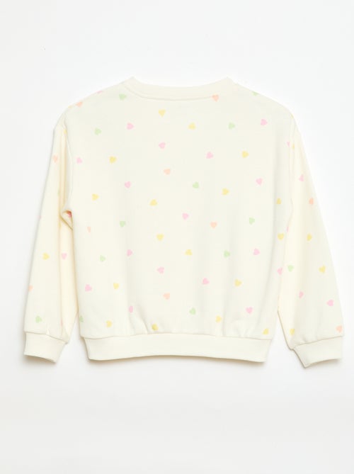 Sweater van lichte joggingstof - Kiabi