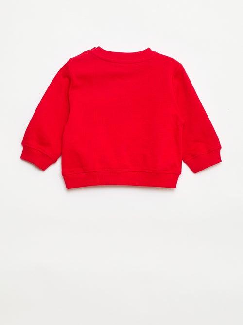 Sweater van lichte sweaterstof met print - Kiabi