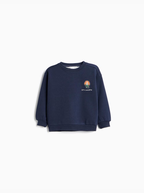 Sweater van sweatstof, mo fashion - Kiabi