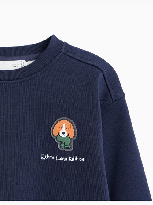 Sweater van sweatstof, mo fashion - Kiabi