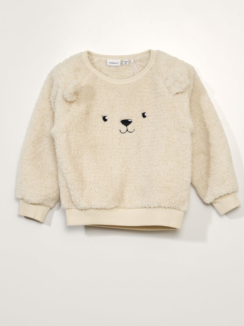 Sweater van zacht tricot BIEGE - Kiabi