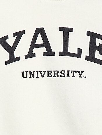 Sweater 'Yale' met ronde hals