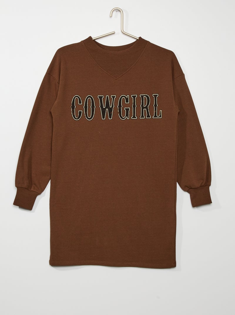 Sweatjurk BRUIN - Kiabi