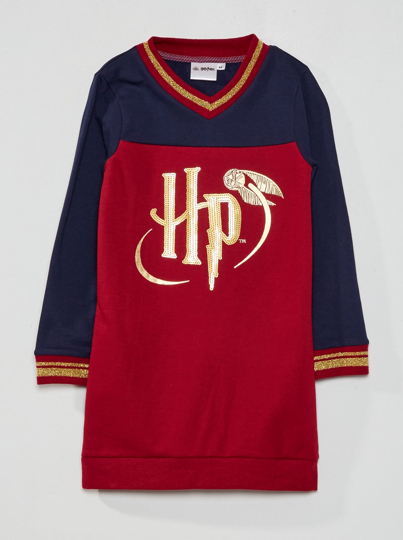 Sweatjurk met Harry Potter-print BLAUW - Kiabi