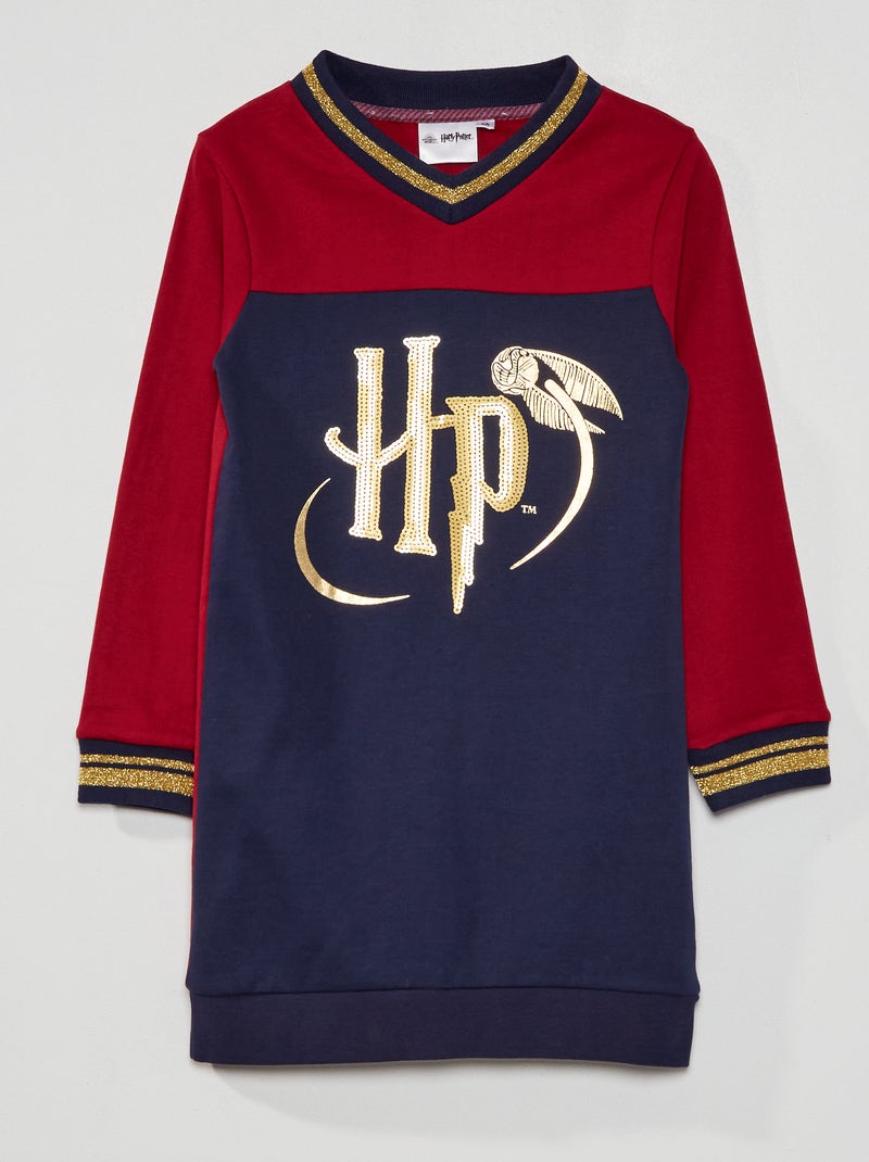 Sweatjurk met Harry Potter-print ROOD - Kiabi