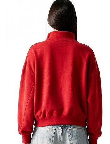 Sweatshirt femme en coton mélangé busem