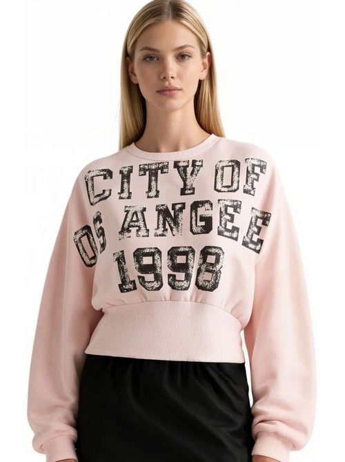 Sweatshirt femme en mélange coton busem - Kiabi