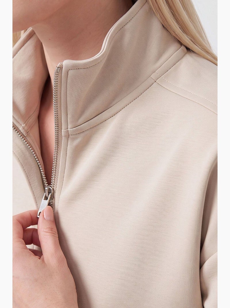 Sweatshirt femme tommy Beige argile - Kiabi