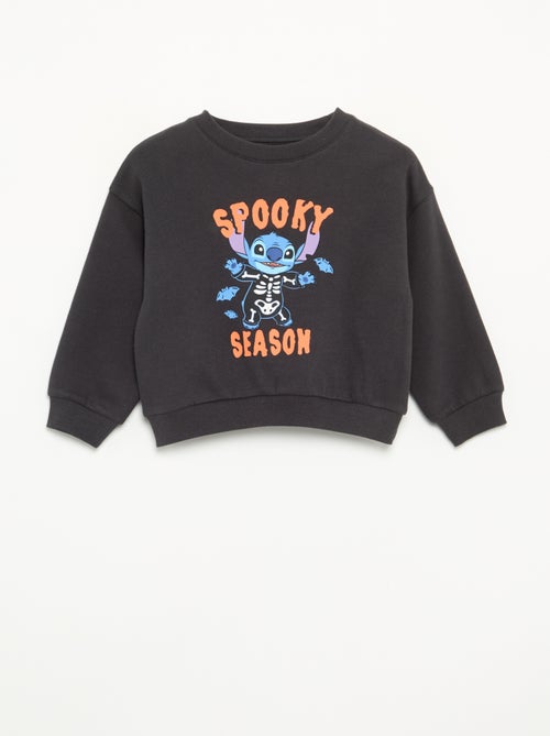 Sweatshirt 'Halloween' 'Disney' 'Stitch' - Kiabi
