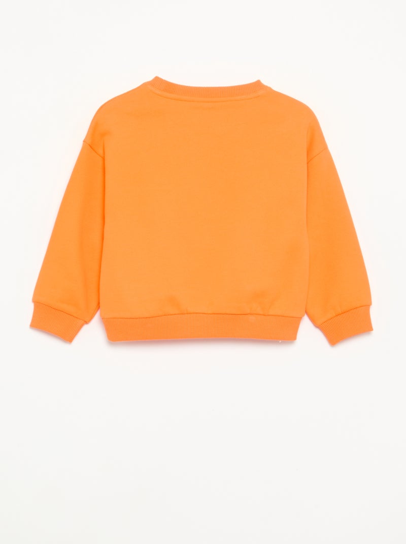 Sweatshirt 'Halloween' 'Disney' 'Stitch' Oranje - Kiabi