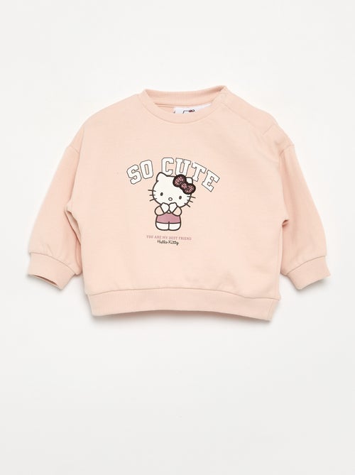 Sweatshirt 'Hello Kitty' met lange mouwen - Kiabi Sweatshirt 'Hello Kitty' met lange mouwen - Kiabi