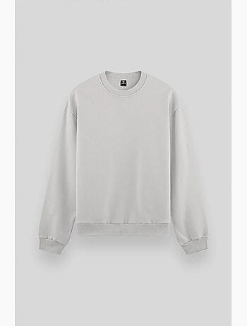 Sweatshirt homme uni à col rond tommy