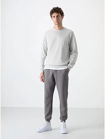 Sweatshirt homme uni à col rond tommy