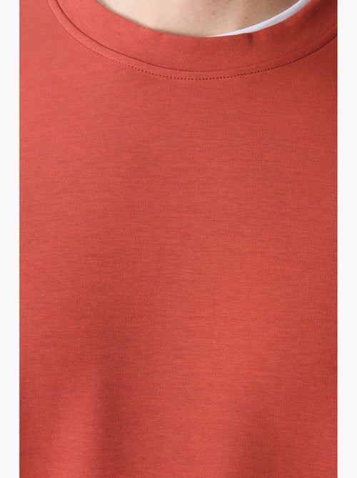 Sweatshirt homme uni à col rond tommy - Kiabi