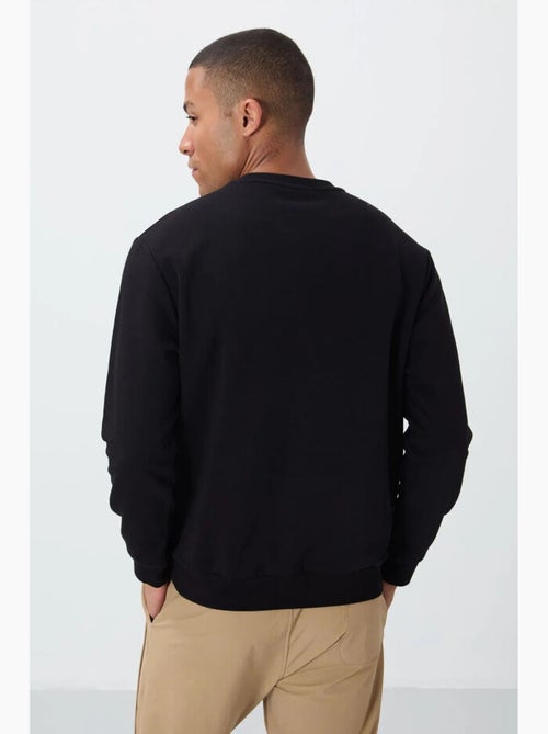Sweatshirt imprimé à col rond tommy - Kiabi Sweatshirt imprimé à col rond tommy - Kiabi