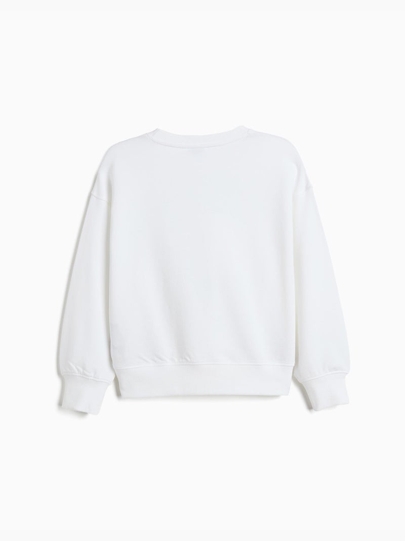 Sweatshirt 'k-pop demon hunters', mo fashion Wit - Kiabi