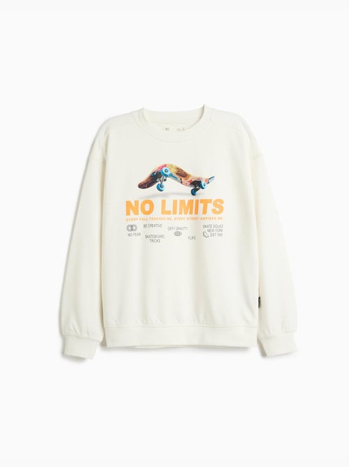 Sweatshirt loszittend, mo fashion - Kiabi Sweatshirt loszittend, mo fashion - Kiabi