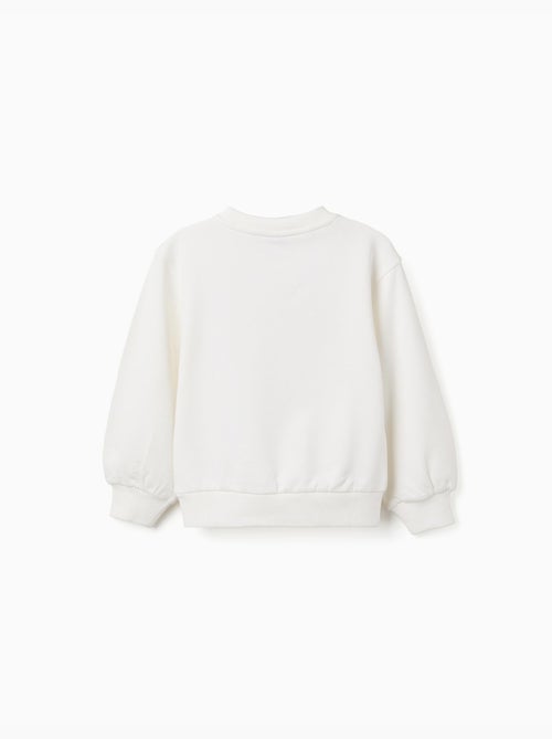 Sweatshirt met bloemenreliëfprint - Kiabi Sweatshirt met bloemenreliëfprint - Kiabi