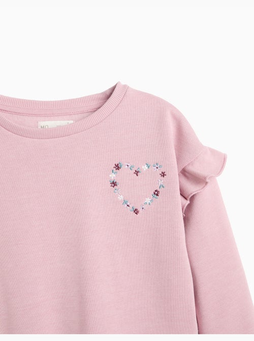 Sweatshirt met borduurwerk, mo fashion - Kiabi Sweatshirt met borduurwerk, mo fashion - Kiabi