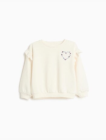 Sweatshirt met borduurwerk, mo fashion