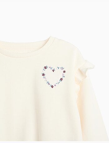 Sweatshirt met borduurwerk, mo fashion