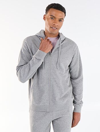 Sweatshirt met capuchon van French Terry