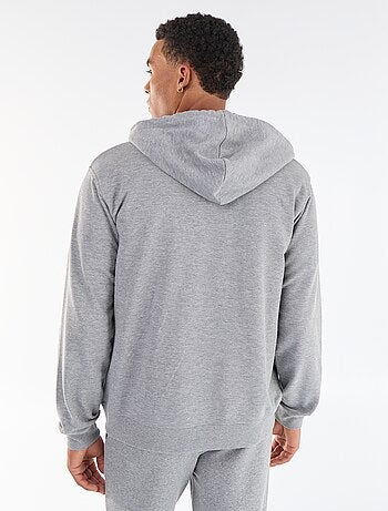 Sweatshirt met capuchon van French Terry