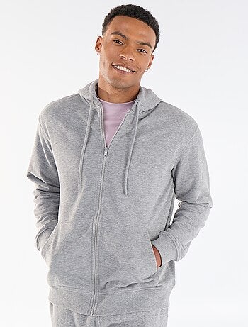 Sweatshirt met capuchon van French Terry