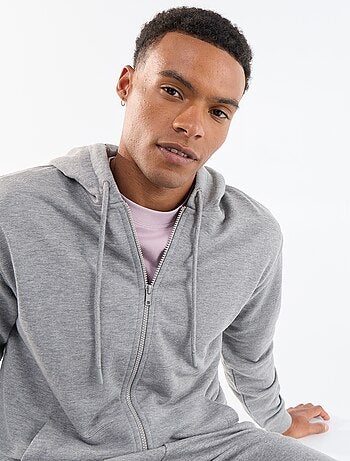 Sweatshirt met capuchon van French Terry