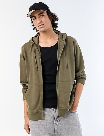 Sweatshirt met capuchon van French Terry