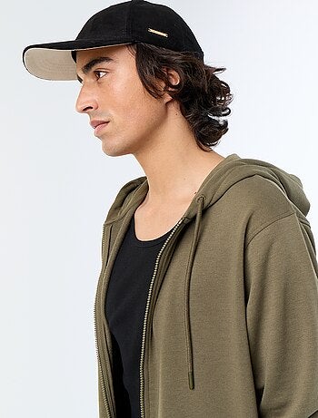 Sweatshirt met capuchon van French Terry