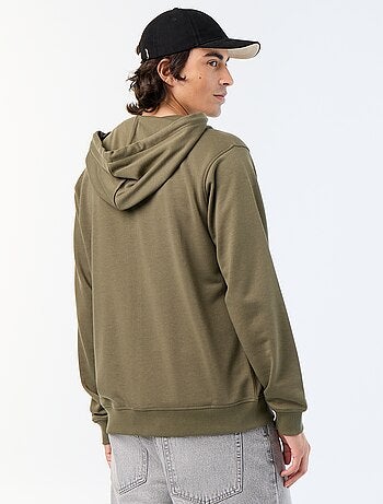 Sweatshirt met capuchon van French Terry