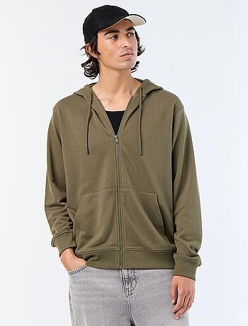 Sweatshirt met capuchon van French Terry