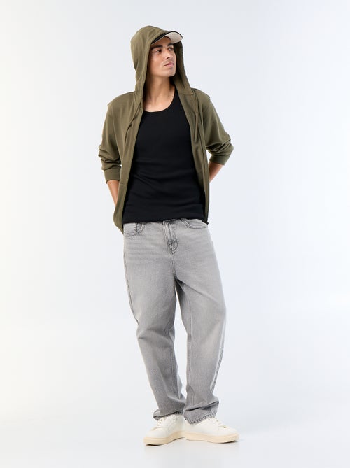 Sweatshirt met capuchon van French Terry - Kiabi