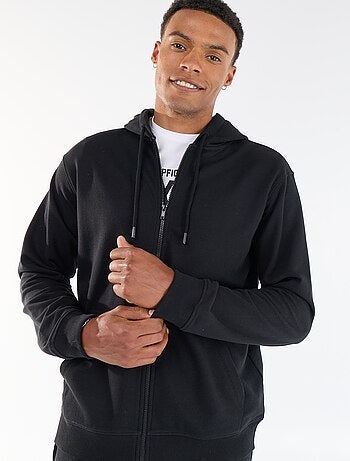 Sweatshirt met capuchon van French Terry