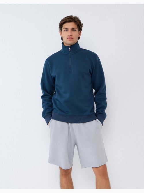 Sweatshirt met hoge kraag, mo fashion - Kiabi