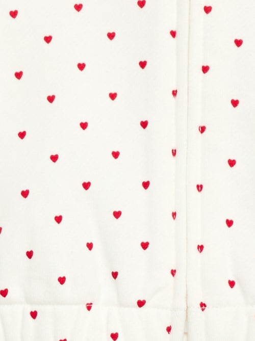 Sweatshirt met kap en print - Kiabi