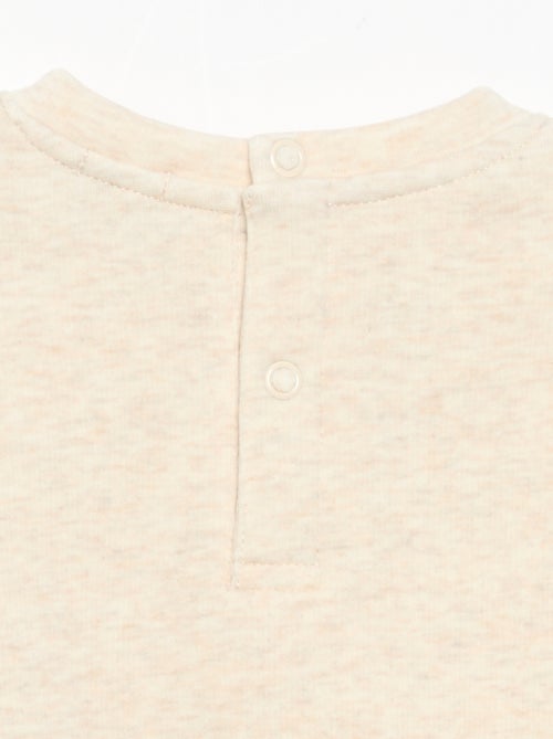 Sweatshirt met lange mouwen - Kiabi