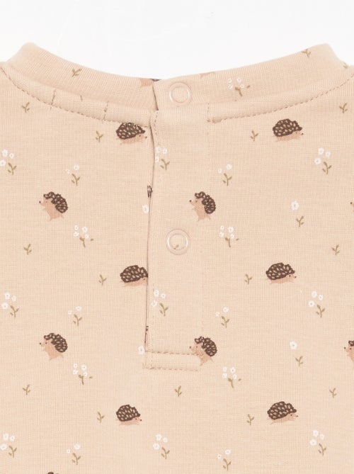 Sweatshirt met lange mouwen - Kiabi