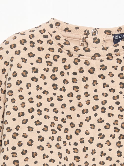 Sweatshirt met lange mouwen - Kiabi